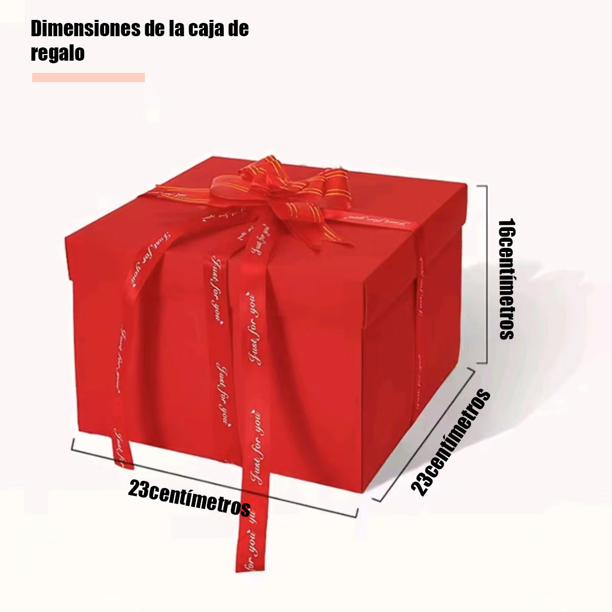 “Caja de explosión sorpresa para regalo de cumpleaños, caja de embalaje de regalo popular, caja vacía para dulces”