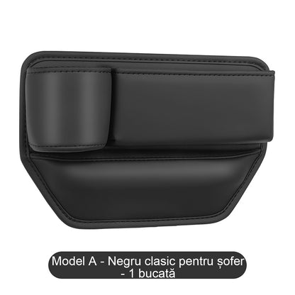 Cutie de depozitare auto pentru spațiul dintre scaune – organizator practic în mașină