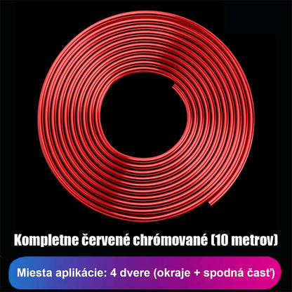 Ochranná páska na dvere proti nárazom, proti poškriabaniu a odreninám, lesklý povrch