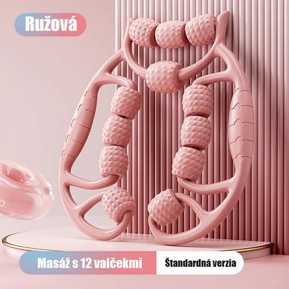 „Masážny prístroj na nohy, valček na chudnutie, kruhový masážny valec na stehná a lýtka, uvoľňovač svalov, valček na masáž nôh, masážna tyč.