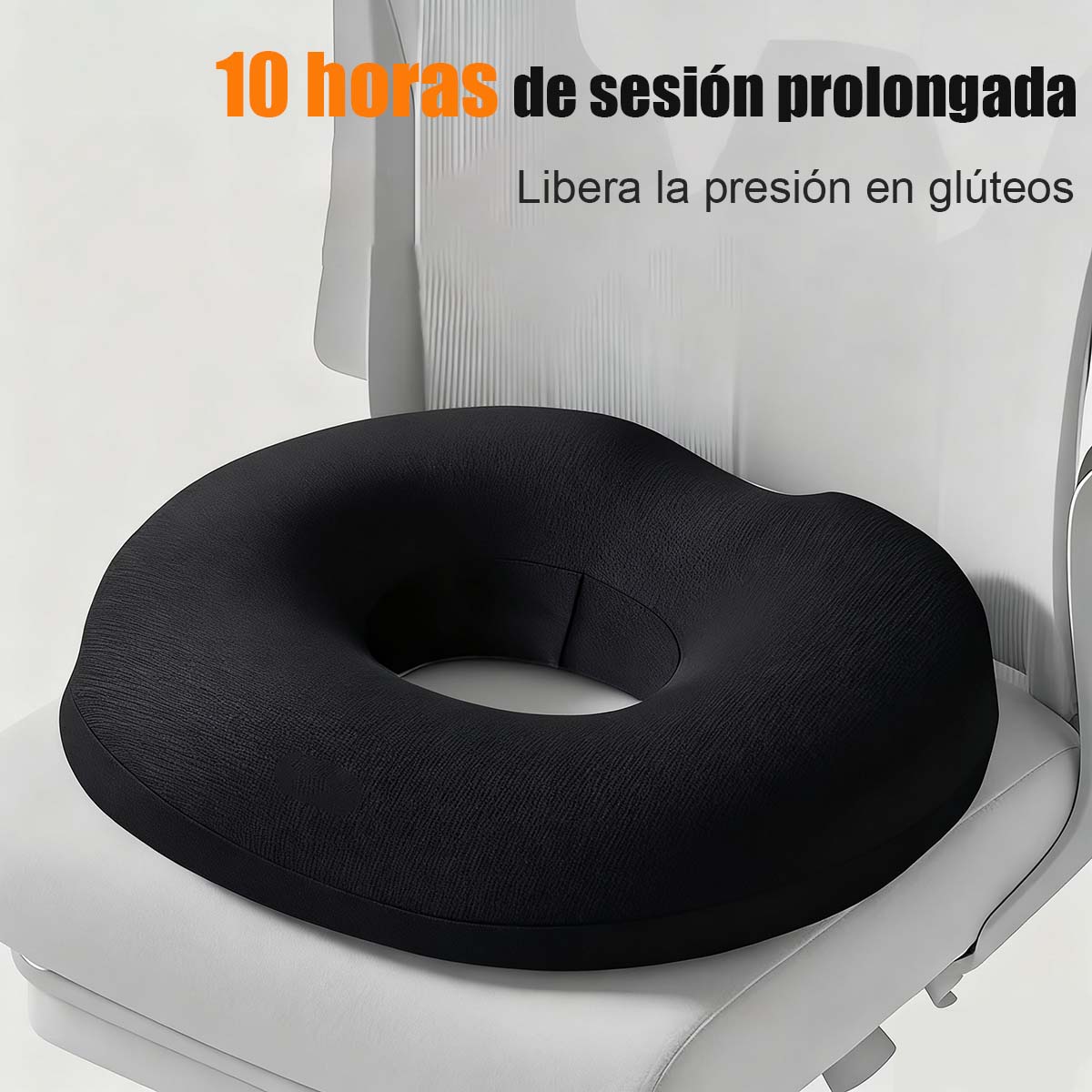 Cojín para glúteos de memoria: El rey de la comodidad. Alivia el dolor de coxis y es ideal para embarazadas, oficina y viajes.