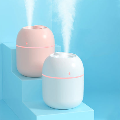 NBSHAN mini humidificador de niebla, difusor de aroma pequeño para oficina, escritorio, dormitorio, uso doméstico o en el coche, con gran volumen de niebla y función de hidratación.