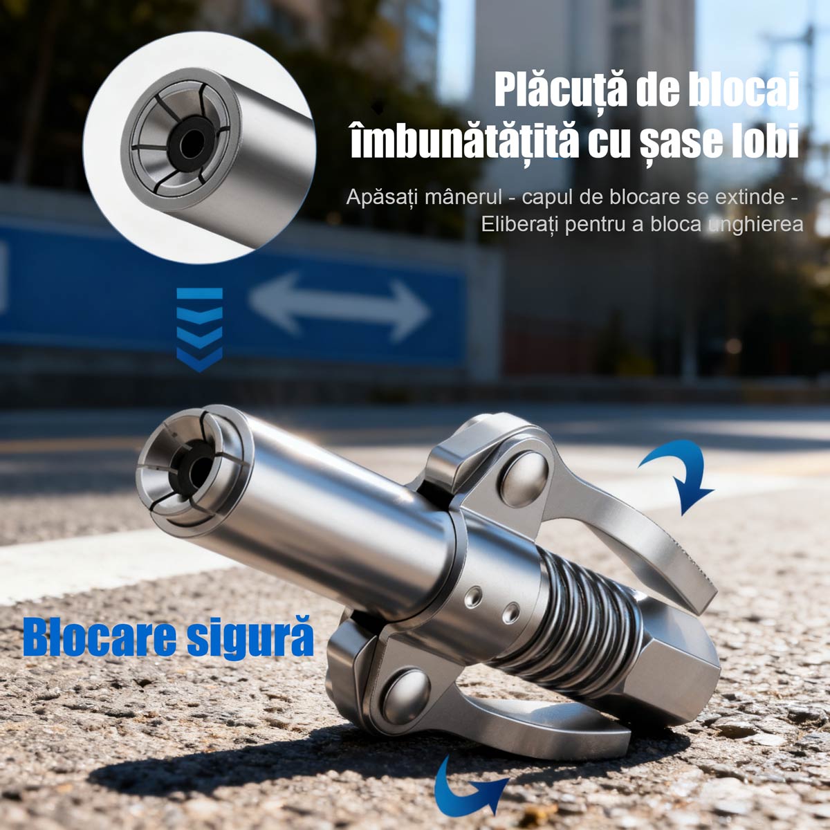 Cutie pentru unsoare cu duze de alimentare și mâner dublu