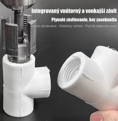 Nový typ zariadenia na rezanie závitov na vodovodné potrubie, vrták pre elektrickú vŕtačku