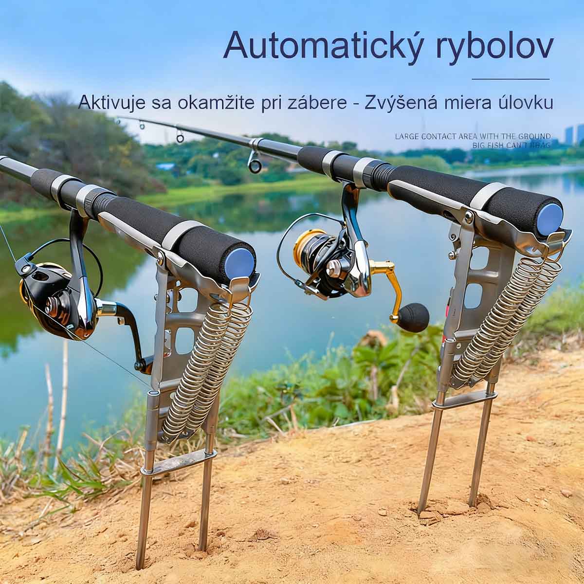 Lovná tyč na ryby s automatickým mechanizmom, podstavec na morskú tyč, stojan na tyč, pružinový stojan na rybárske tyče, zariadenie na vyťahovanie tyčí, rybárske náradie