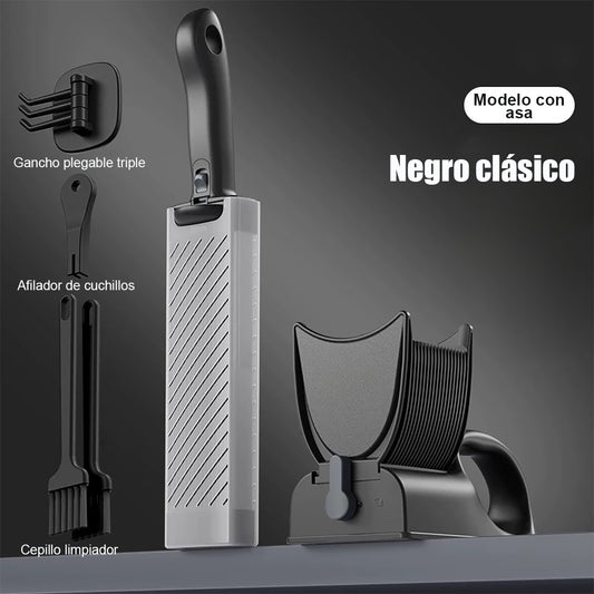 ¡Éxito en casa! Cortador manual de carne, rebanas finas y trozos de carne fácilmente