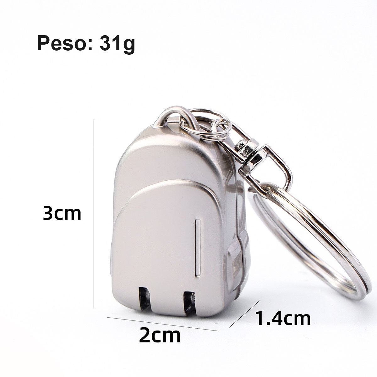 Cortaúñas portátil plegable, de acero inoxidable, llavero mini colgante, cortaúñas inclinado.