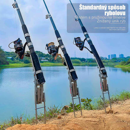 Lovná tyč na ryby s automatickým mechanizmom, podstavec na morskú tyč, stojan na tyč, pružinový stojan na rybárske tyče, zariadenie na vyťahovanie tyčí, rybárske náradie