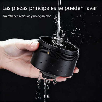 Molino de café eléctrico portátil, molinillo de café doméstico, molino automático pequeño, molinillo de granos para cereales y legumbres, máquina de molienda en seco