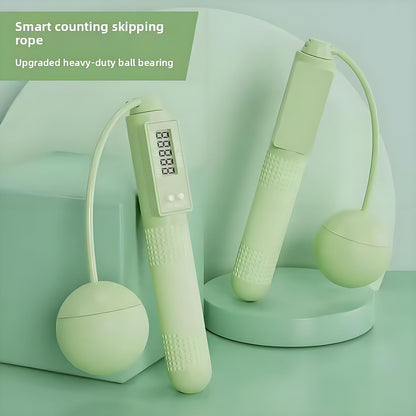 Comba sin cuerda para fitness, tonificación y pérdida de grasa, con balones pesados contables, ideal para adultos que quieren quemar calorías sin enredo.