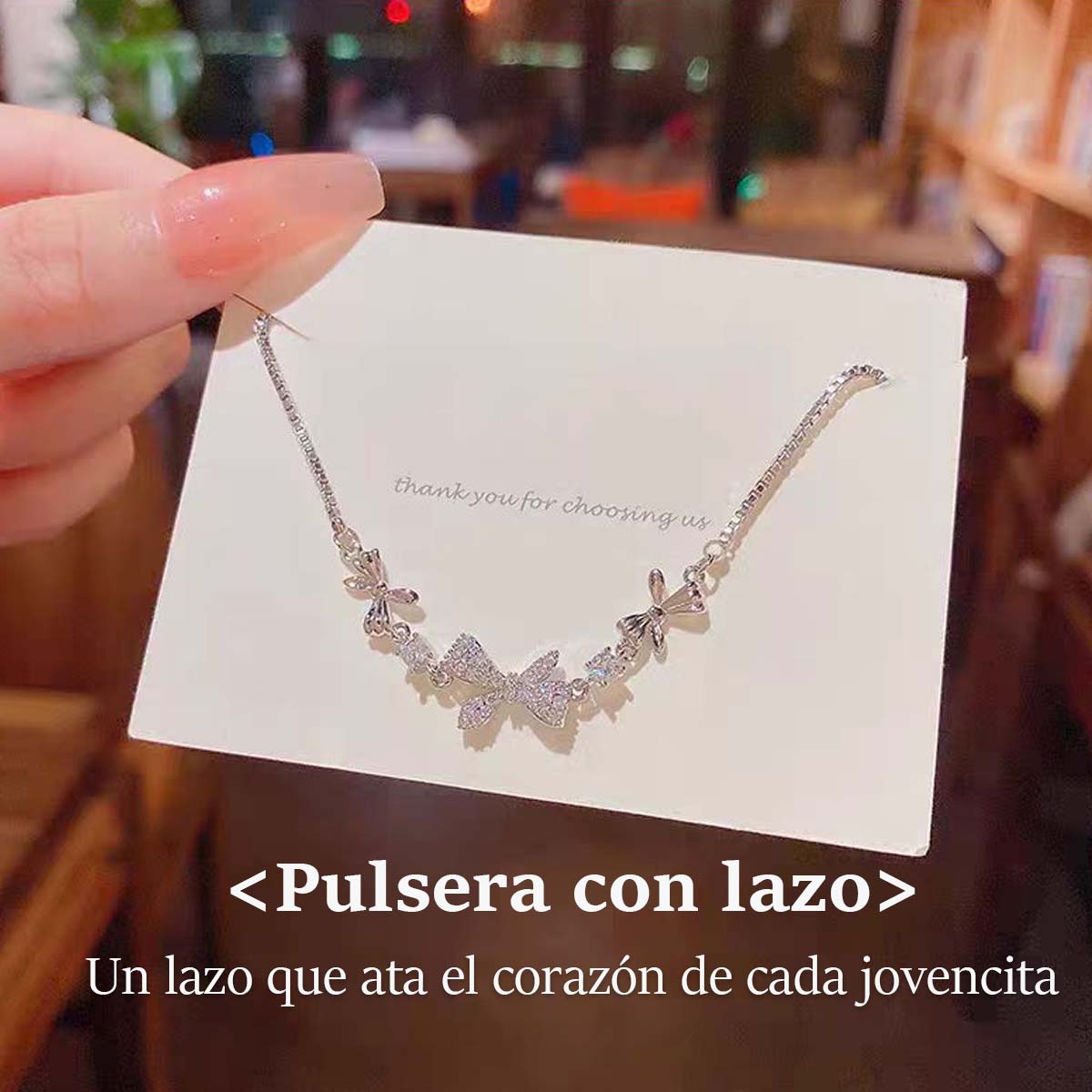 **Pulsera femenina de lujo ligero con circonia y lazo, diseño exclusivo de verano estilo INS, elegante y sofisticada, nueva colección de accesorios**