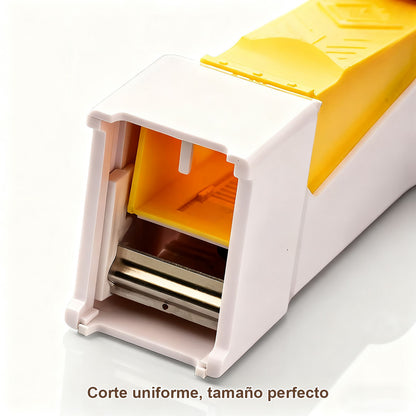 ¡Nueva herramienta de cocina esencial! Cortador de mantequilla y rebanador de queso, ¡distribuye cada bocado con facilidad!