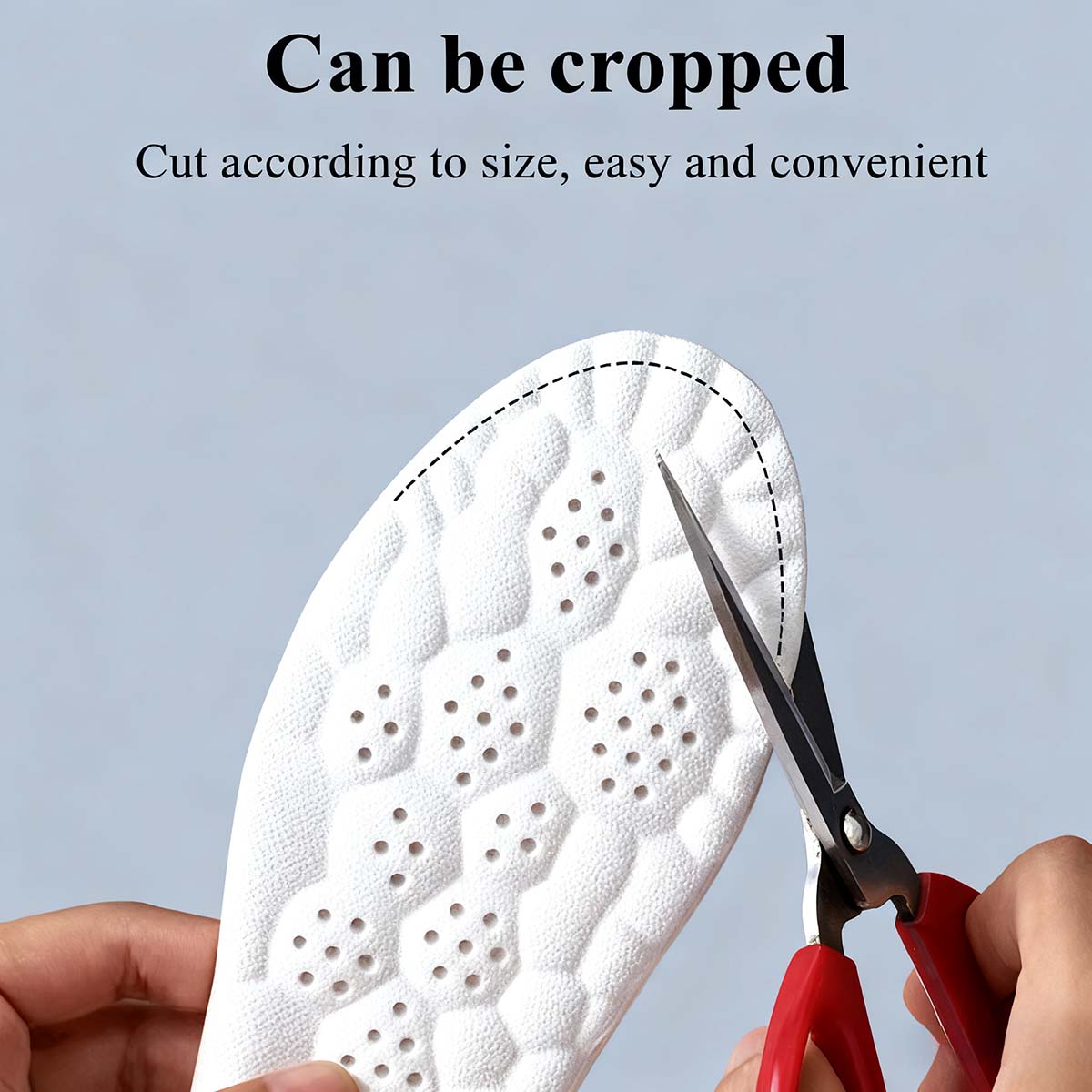 Plantillas deportivas para hombre y mujer con sensación ultrasuave, fabricadas en PU completo, antibacterianas, antiolor, transpirables, absorbentes de sudor, de alta elasticidad y con amortiguación para calzado casual.