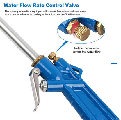 Pistol de curățare cu aer comprimat, cotit și prelungit, pentru curățarea motorului, spălătorii auto și îndepărtarea prafului
