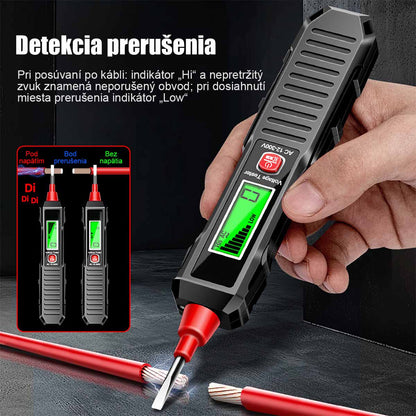 Inteligentný digitálny tester na meranie napätia, prenosný viacúčelový tester na meranie nulového a fázy, špeciálny tester pre elektrikárov