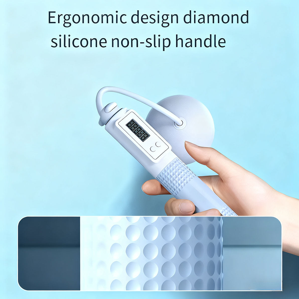 Comba sin cuerda para fitness, tonificación y pérdida de grasa, con balones pesados contables, ideal para adultos que quieren quemar calorías sin enredo.