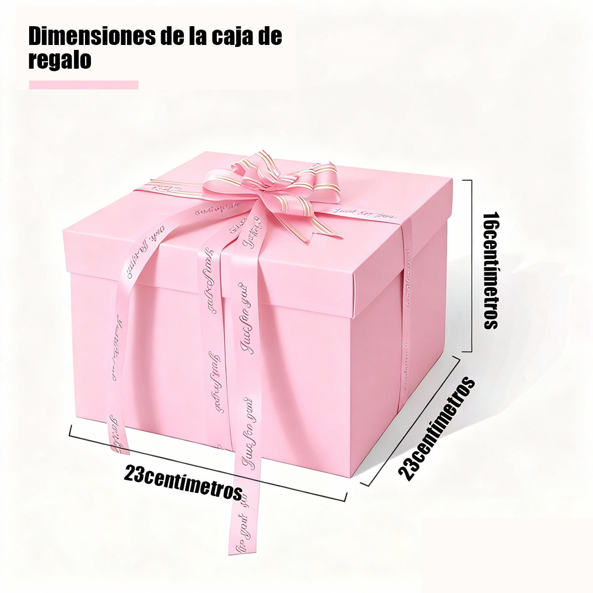“Caja de explosión sorpresa para regalo de cumpleaños, caja de embalaje de regalo popular, caja vacía para dulces”
