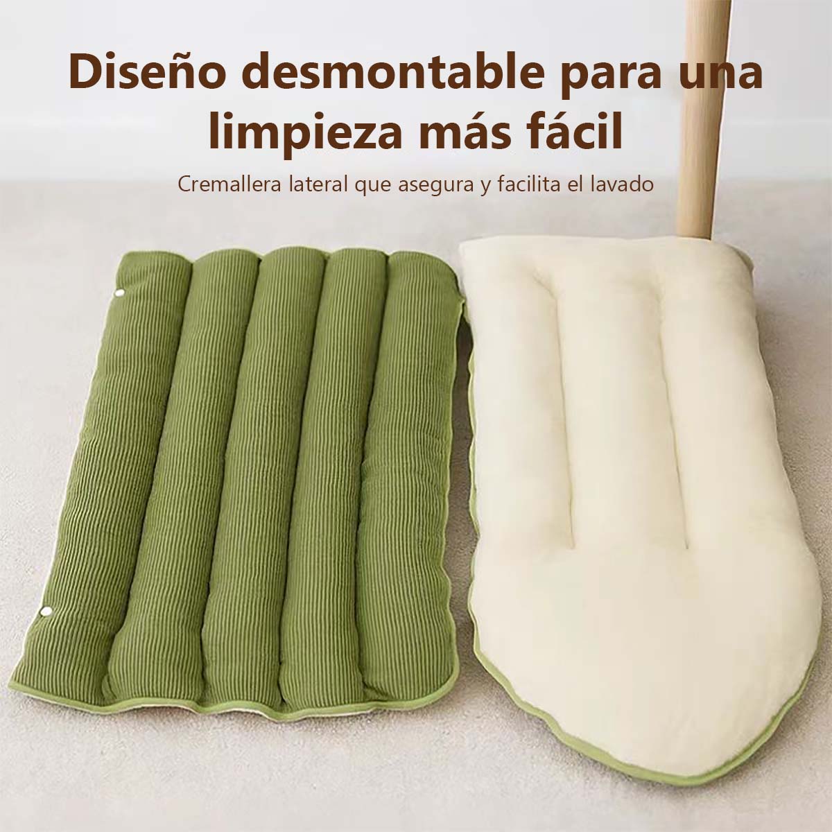 Cama cerrada y desmontable para gatos, tamaño grande y acolchada, cálida para invierno, con sensación de seguridad, apta para todas las estaciones; también se puede usar como cama para perros.