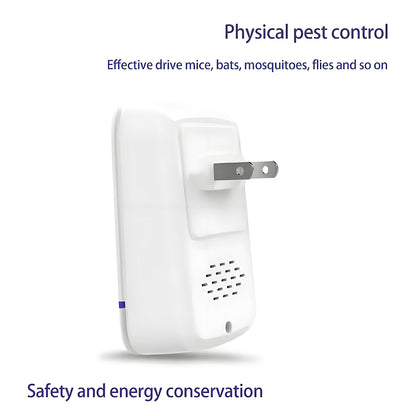 “Repelente de mosquitos ultrasónico, repelente de roedores, repelente de insectos, dispositivo electrónico inteligente para el hogar, mata mosquitos, trampa para roedores, repelente de cucarachas y eliminador de ácaros.”