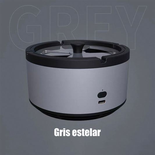 Purificador de aire para coche, habitación, oficina o sala de juegos; elimina humo de segunda mano, olores a tabaco y purifica el ambiente con función de cenicero.