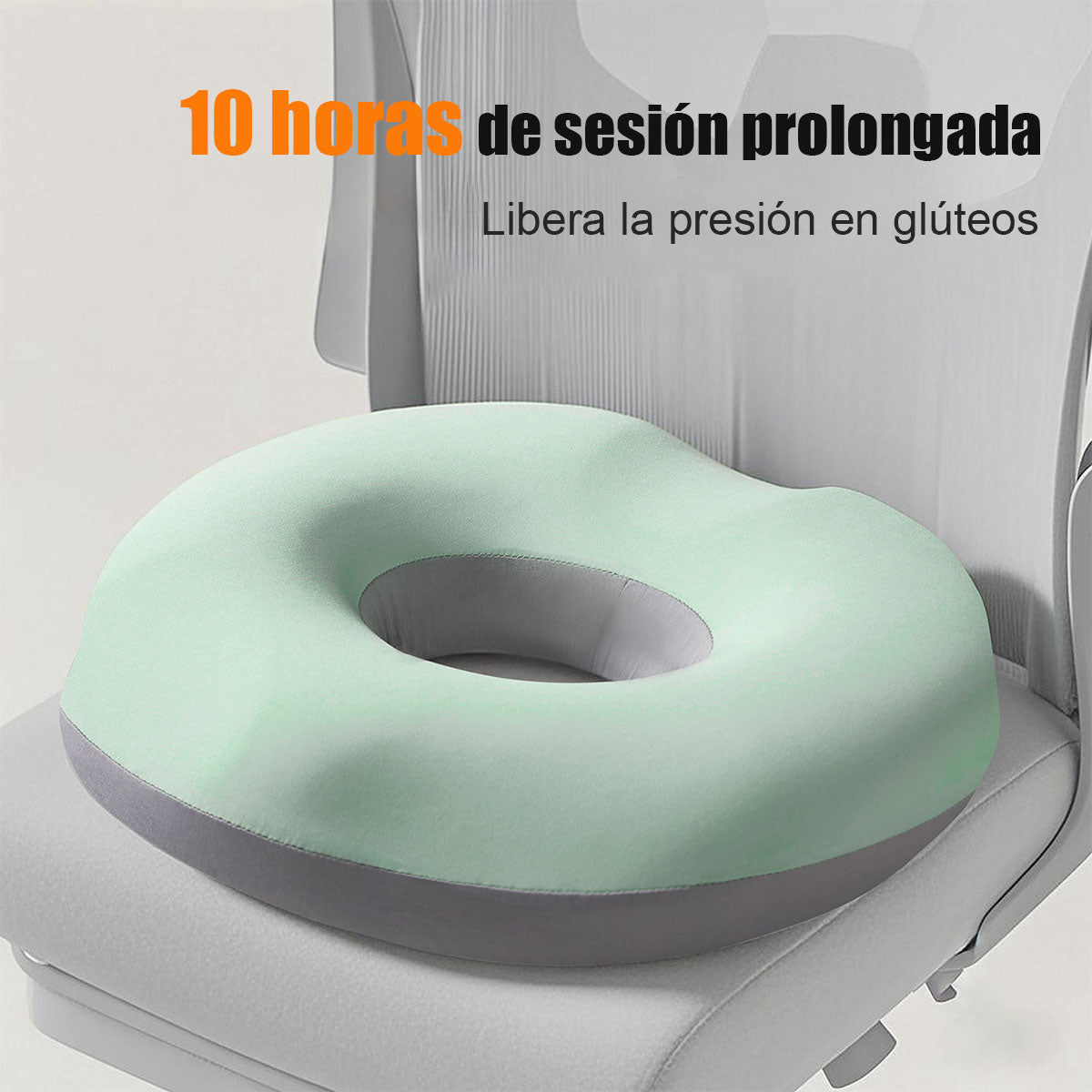 Cojín para glúteos de memoria: El rey de la comodidad. Alivia el dolor de coxis y es ideal para embarazadas, oficina y viajes.