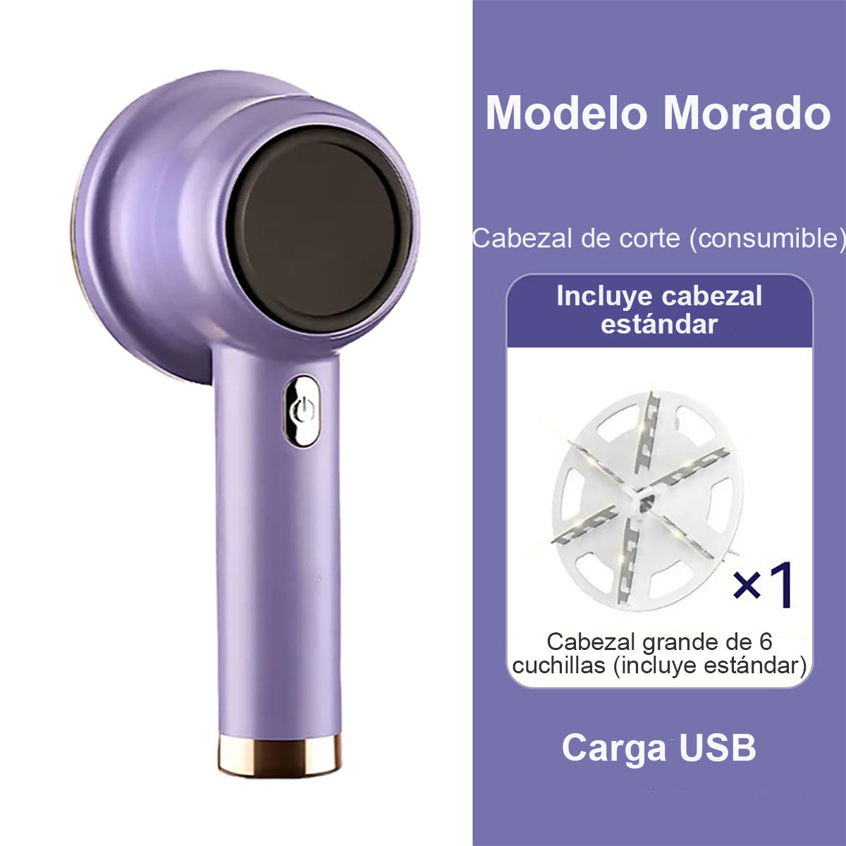 Afeitador de bolitas de tela eléctrico, removedor de pelusas USB recargable, máquina doméstica para quitar bolitas de suéteres y eliminar pelusa.